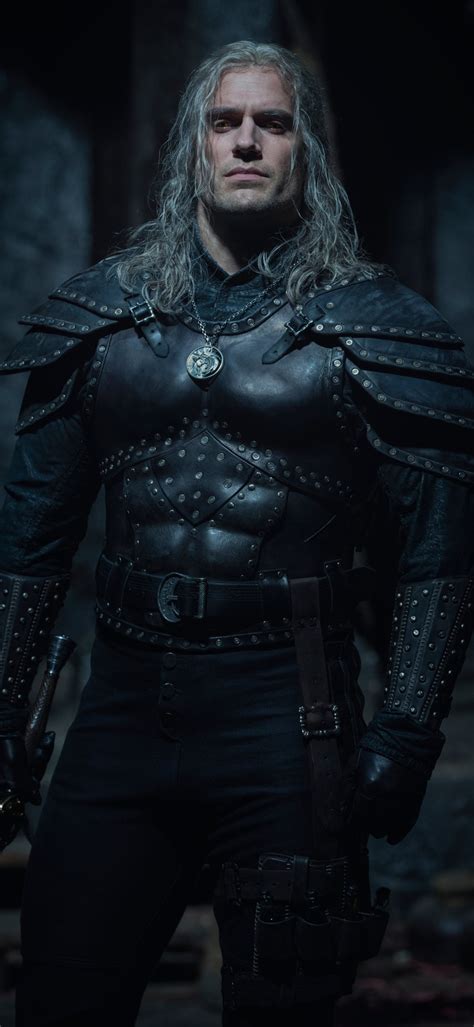 henry cavill in the witcher game